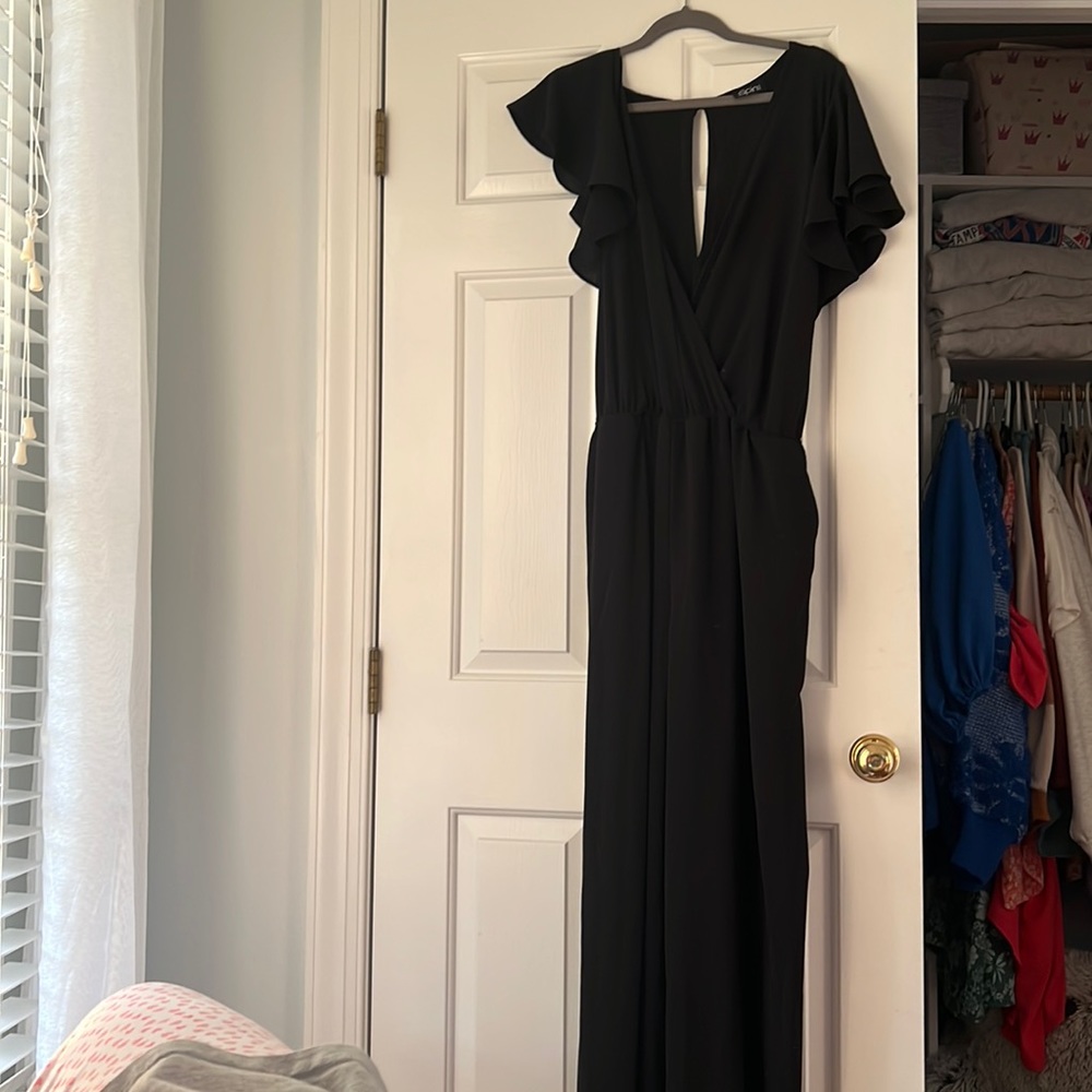Black jumpsuit